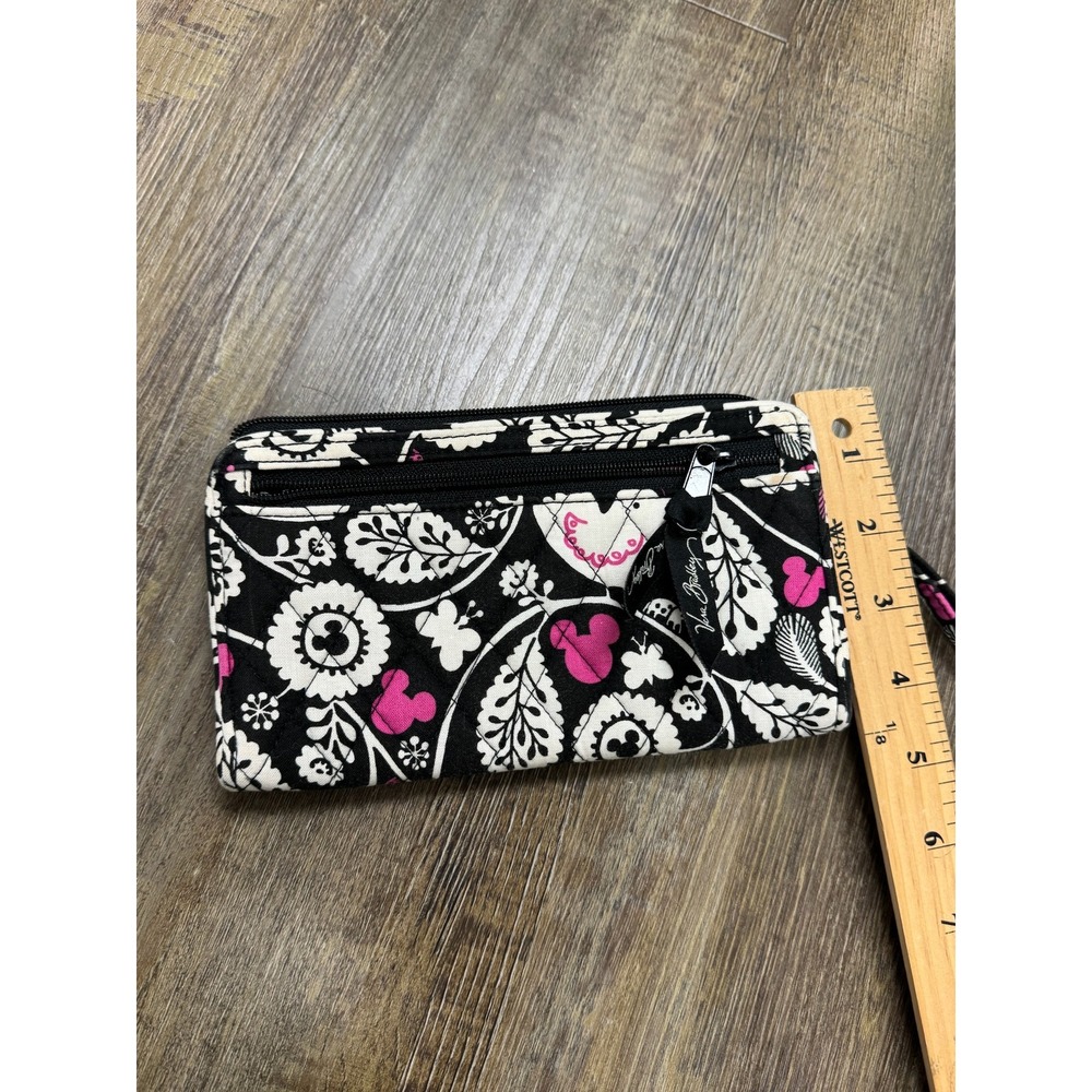 Retired‎ Vera Bradley Disney Mickey Meets Birdie Wallet Wristlet Top Zip - Picture 2 of 10